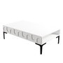 Hanah Home Lyon 32 Mesa de Centro Blanco y Negro